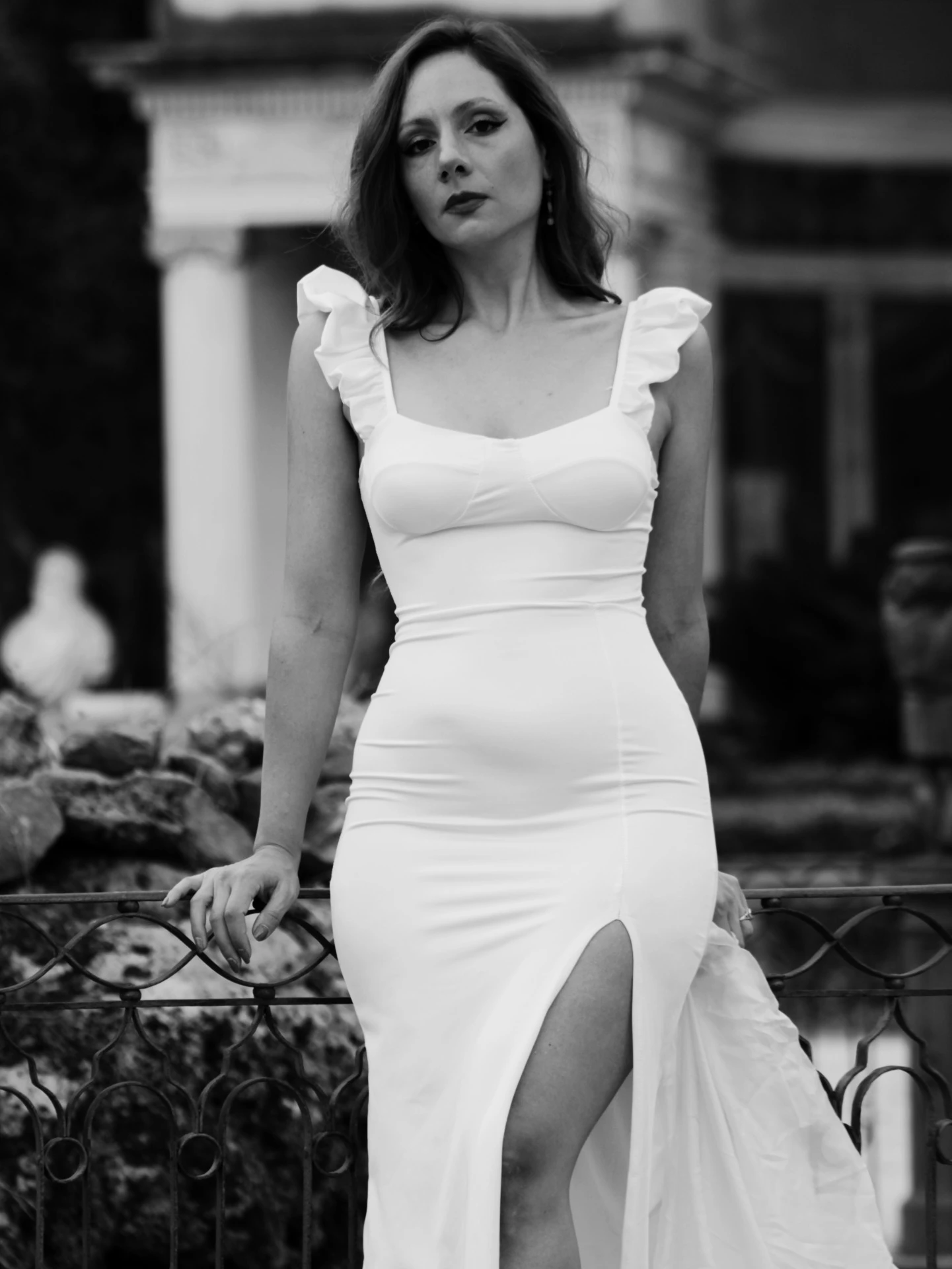 Ritratto in bianco e nero, Villa Giulia, scatto 07